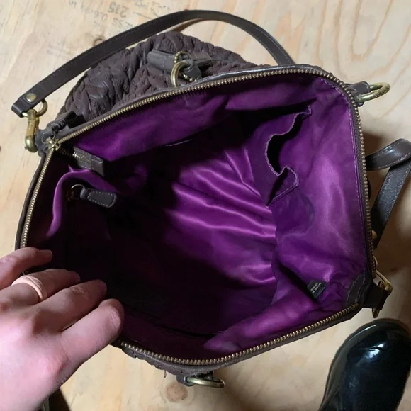 Brown Coach Purse - Picture 5 of 6